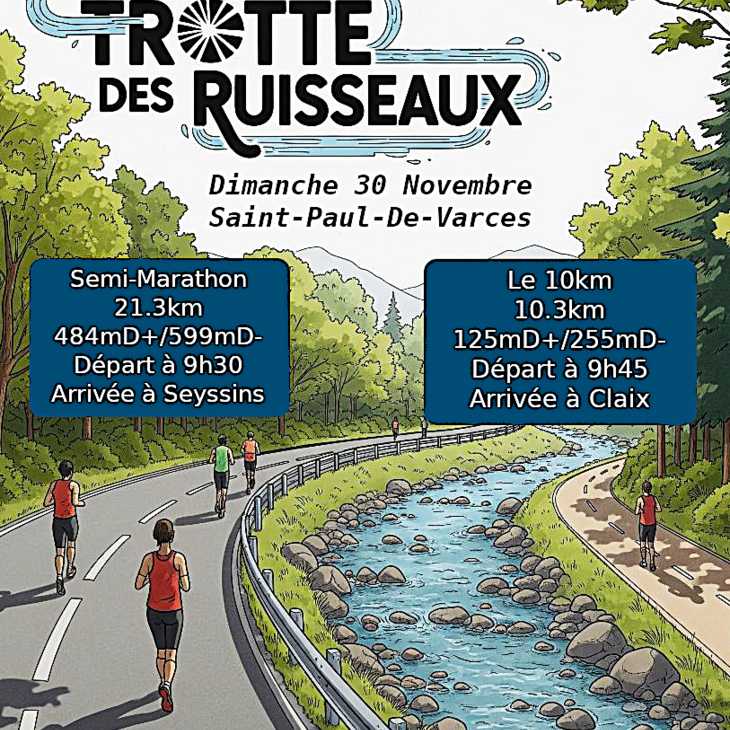 LA PETITE TROTTE DES RUISSEAUX 