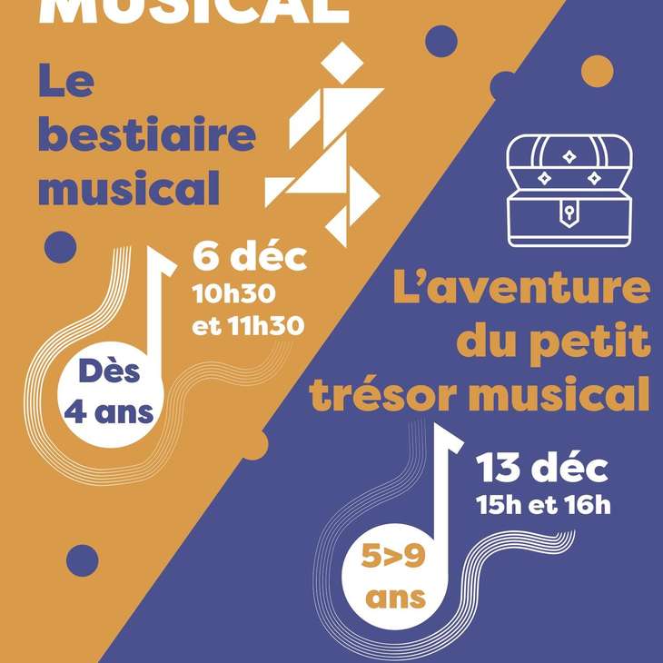 ATELIERS D'ÉVEIL MUSICAL
