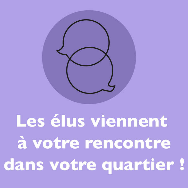 LES ÉLUS À VOTRE RENCONTRE !