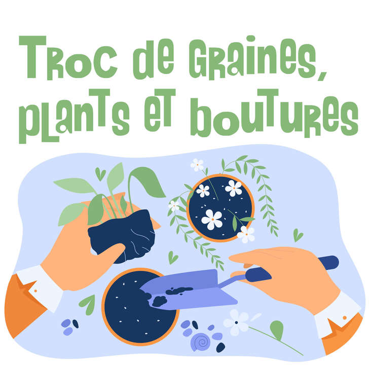 TROC DE GRAINES, PLANTS ET BOUTURES