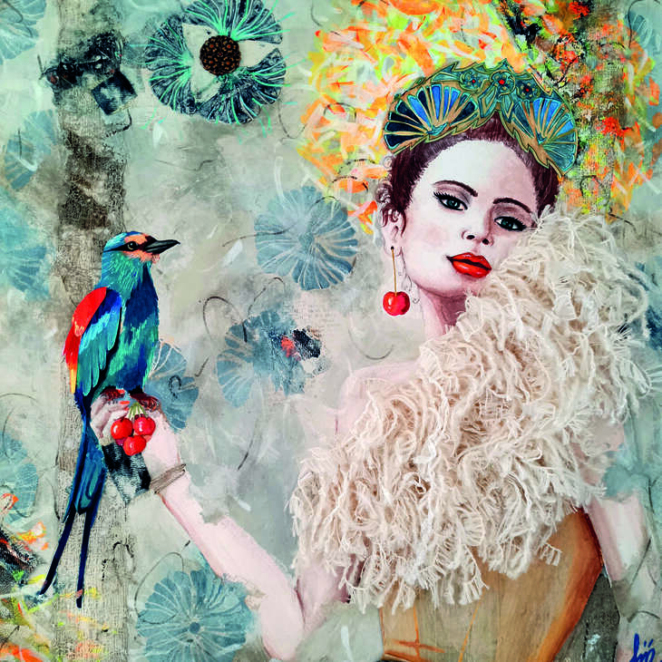 HUILE, ACRYLIQUE, TECHNIQUE MIXTE