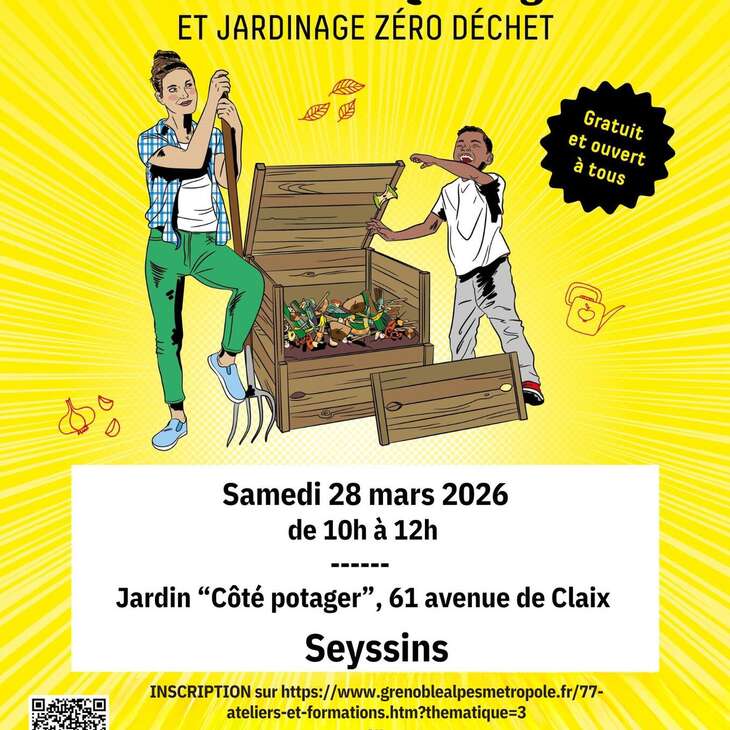 ATELIER JARDINAGE ZÉRO DÉCHET ET COMPOSTAGE