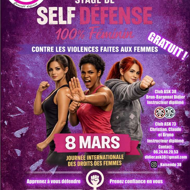 STAGE DE SELF DÉFENSE